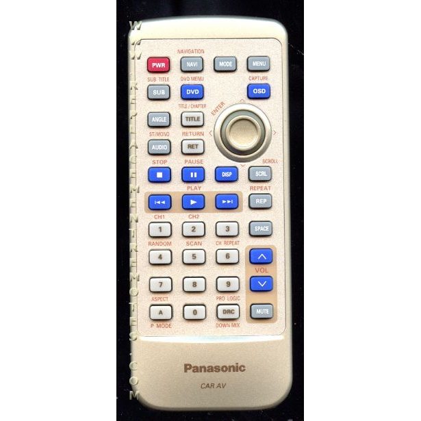 Panasonic YEFX9992827 Car Audio Remote Control