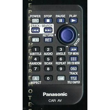 Panasonic YEFX9995179 Car Audio Remote Control