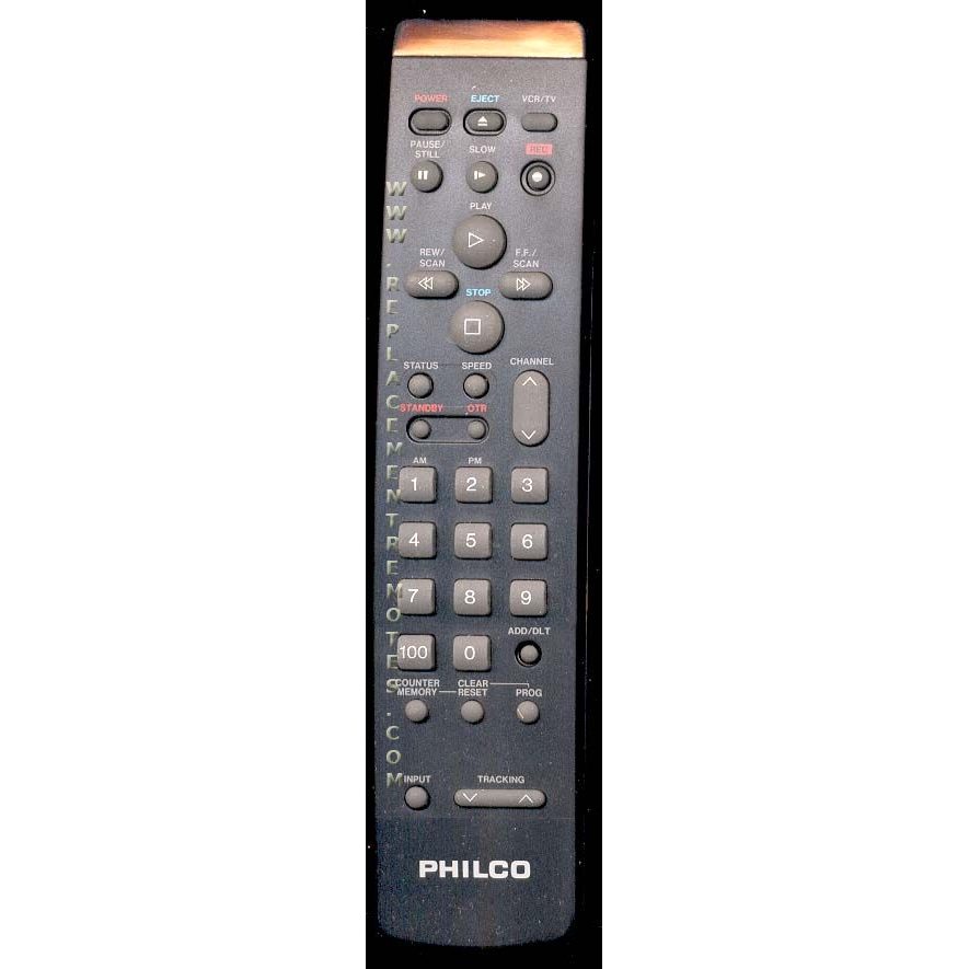 Philco 483521837085 VCR Remote Control