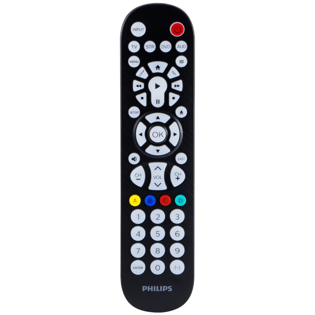 Philips 008-00-0484 Elite Backlit 4-Device Universal Remote Control