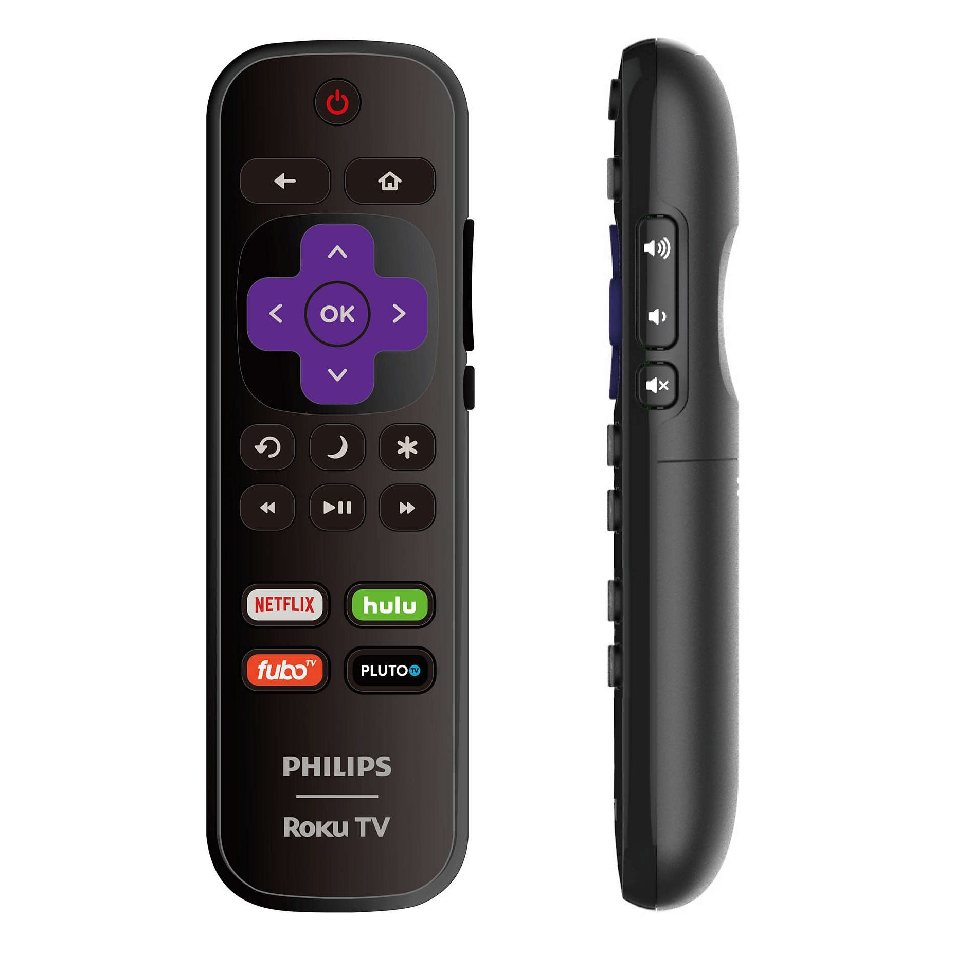 Philips 101018E0015 Roku TV Remote Control - Netflix, Hulu, Fubo, Pluto - 101018E0015