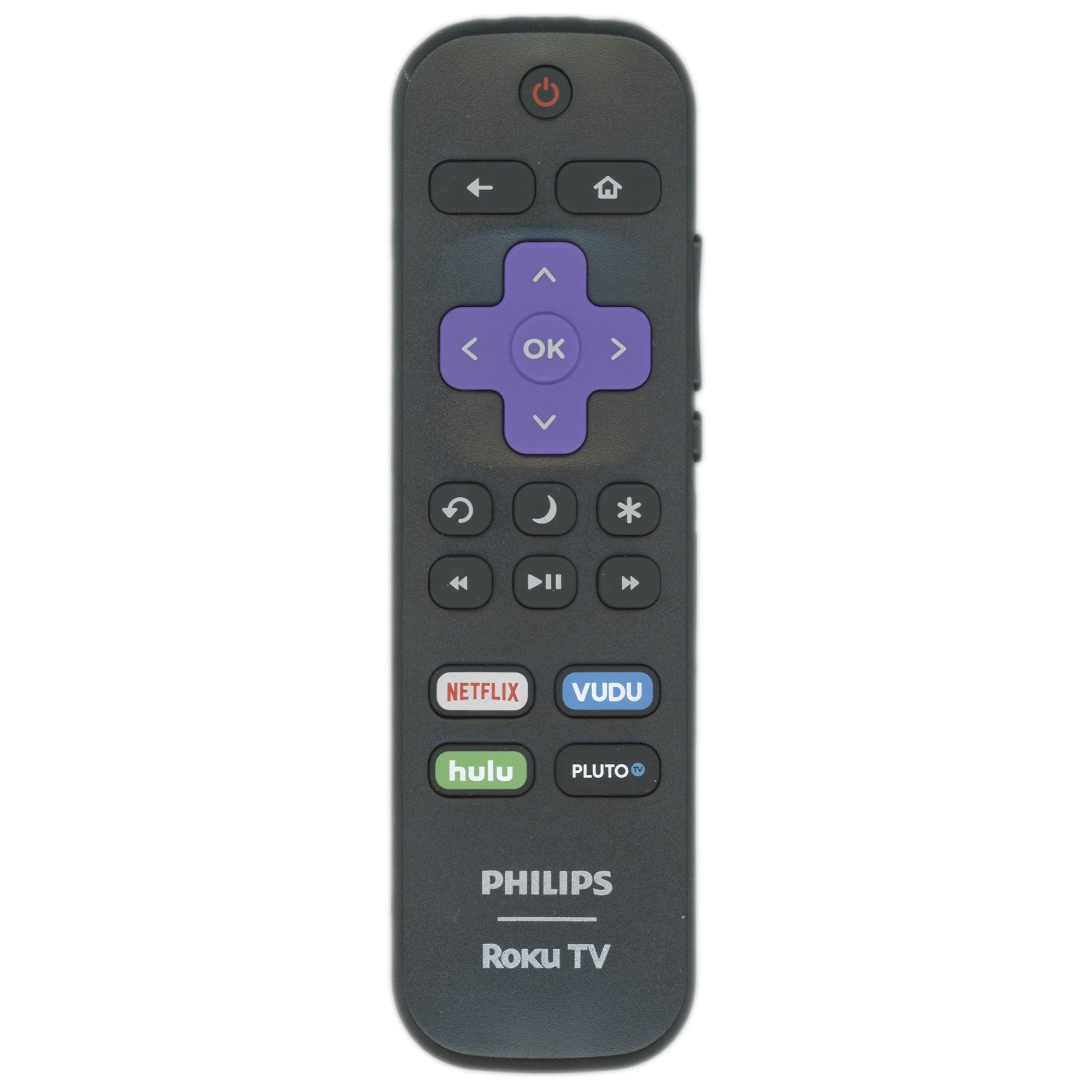 Philips 101018E0016 2017 Roku TV Remote Control - Netflix, Hulu, Vudu, Pluto - 101018E0016