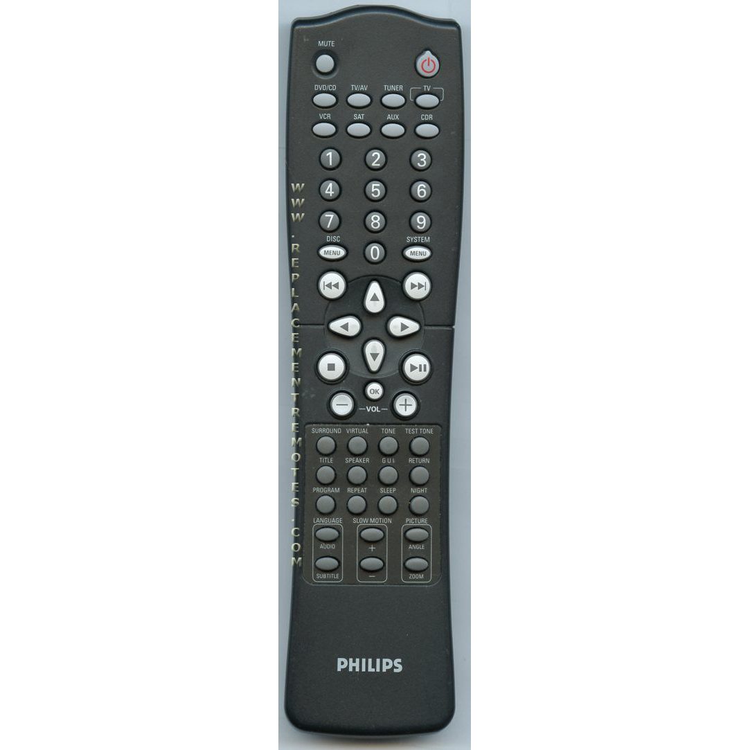 Philips 314011851161 Receiver Remote Control