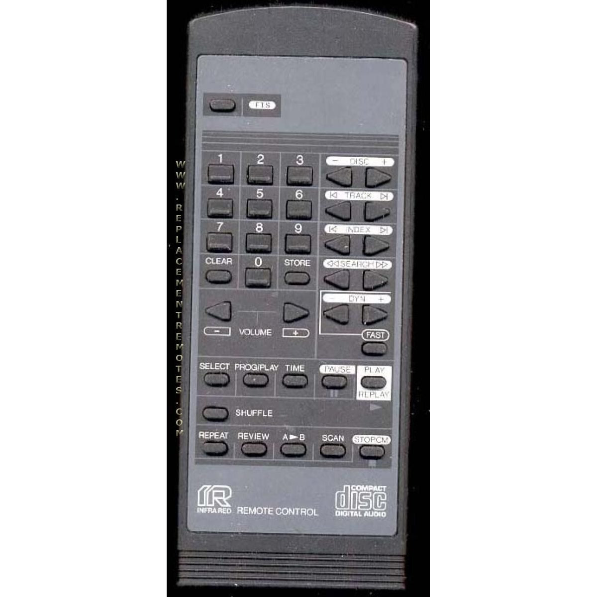 Philips 482221810289 VCR Remote Control