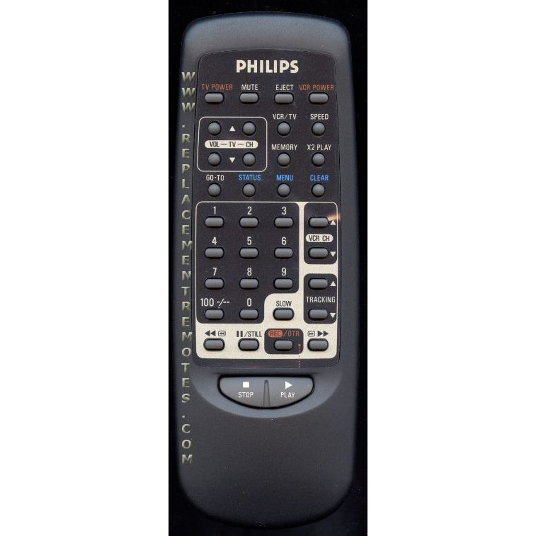 Philips 482221830823 VCR Remote Control