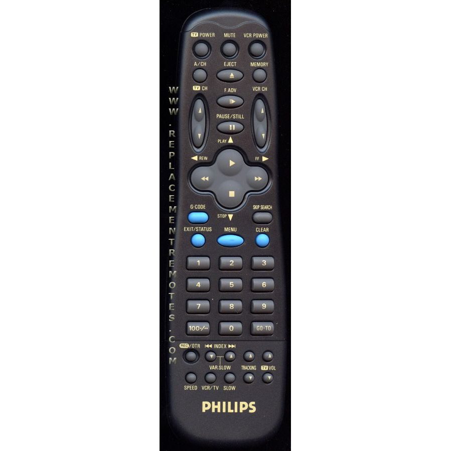 Philips 482221910335 VCR Remote Control