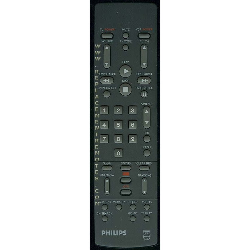 Philips 483521837062 VCR Remote Control