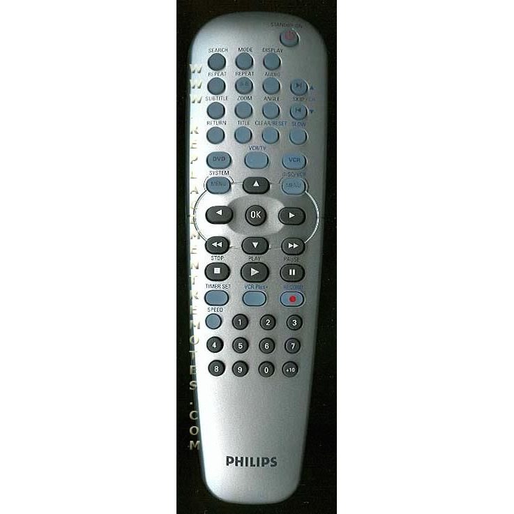 Philips 483521837351 DVD/VCR Remote Control