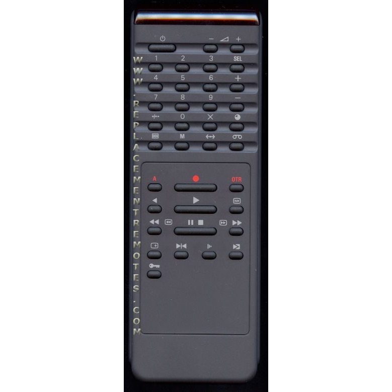 Philips 862266102701 VCR Remote Control