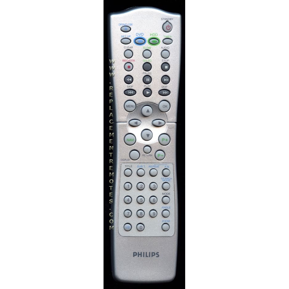 Philips 996500022589 DVDR Remote Control