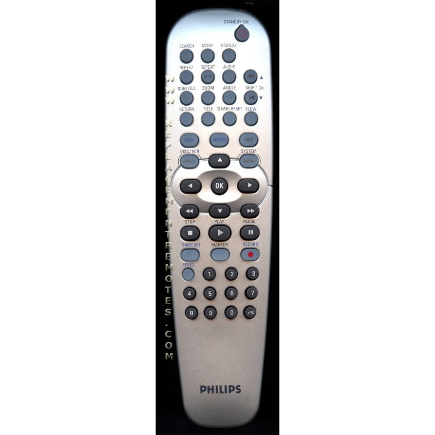 Philips 996500024111 DVD/VCR Remote Control