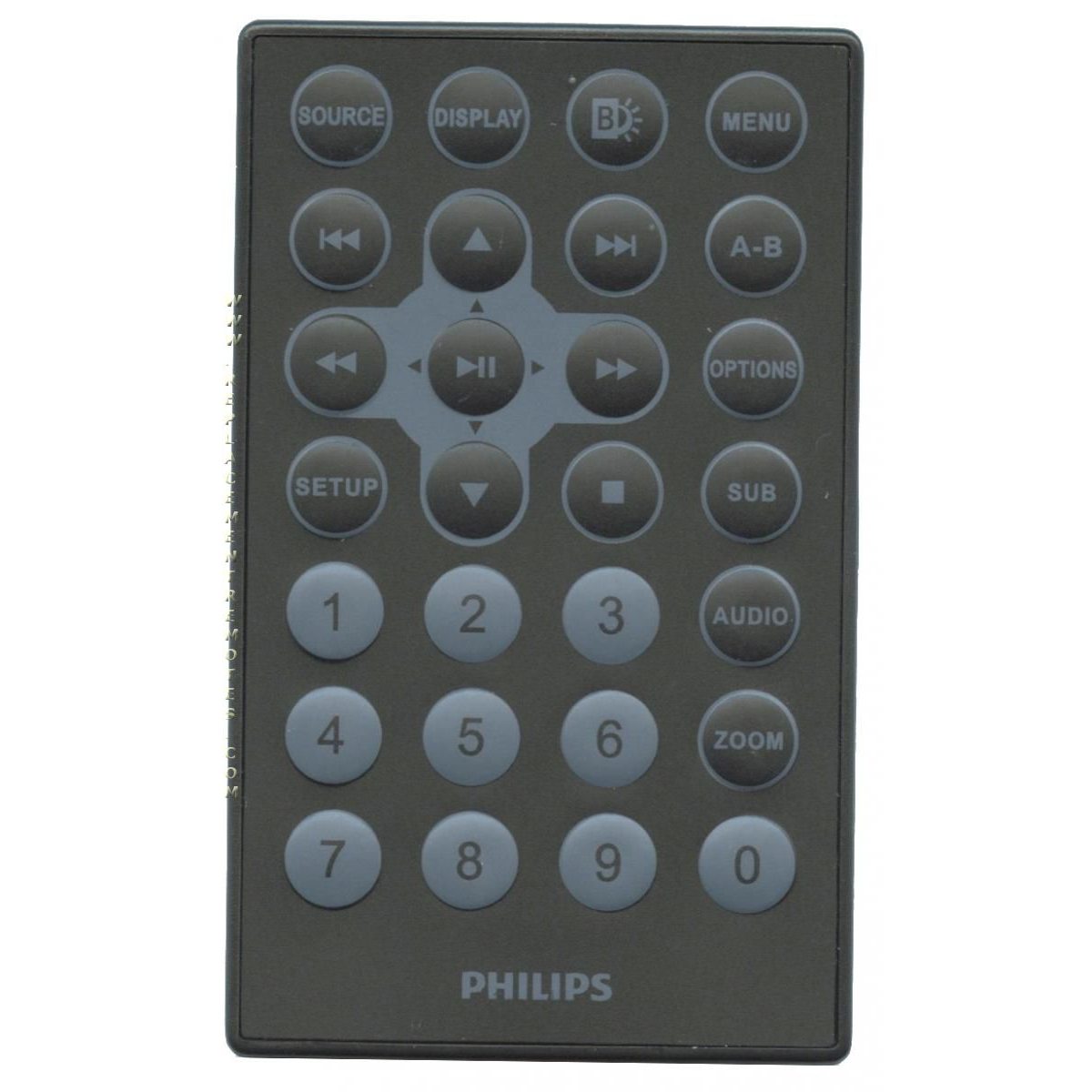 Philips 996510033948 DVD Remote Control