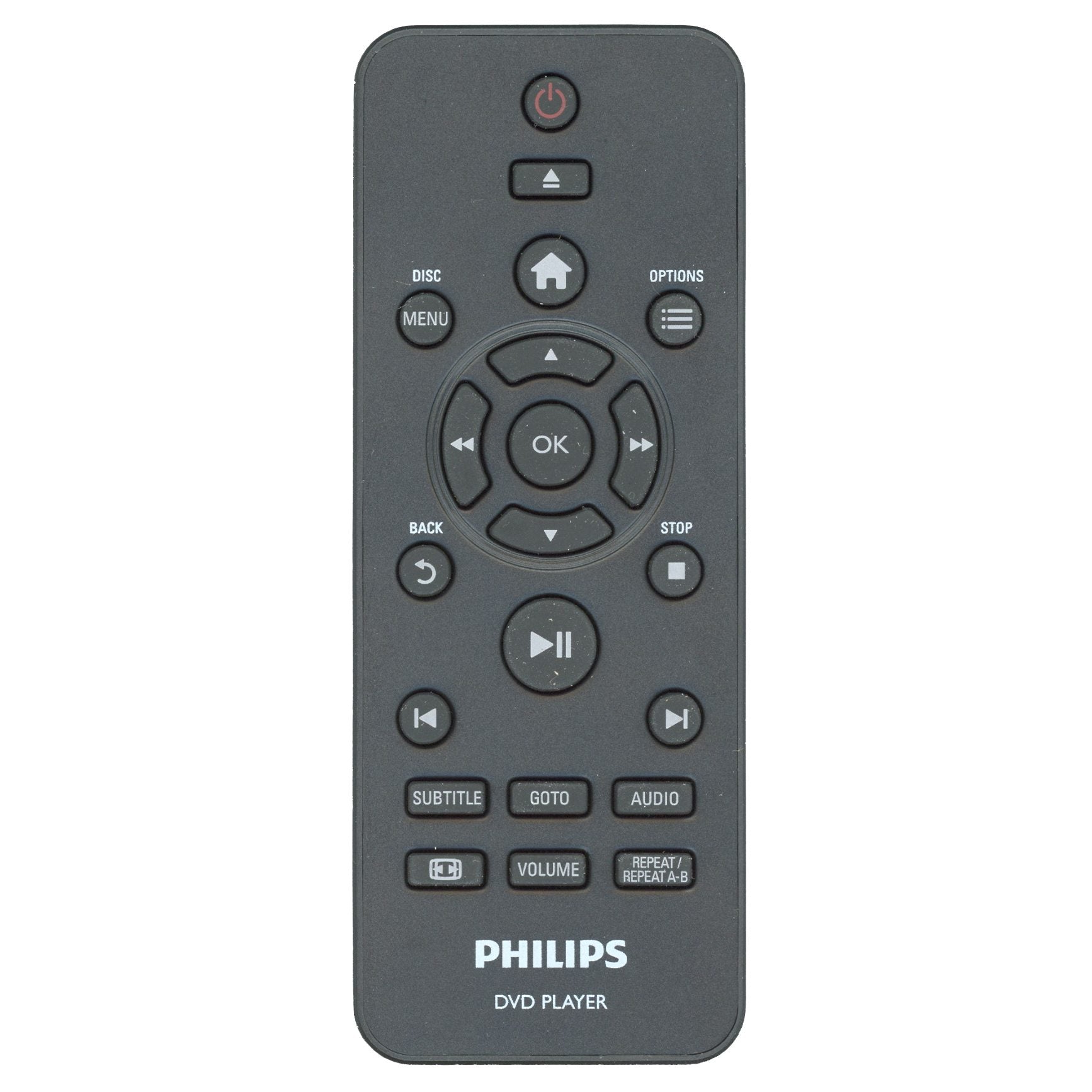 Philips 996510059626 DVD Remote Control