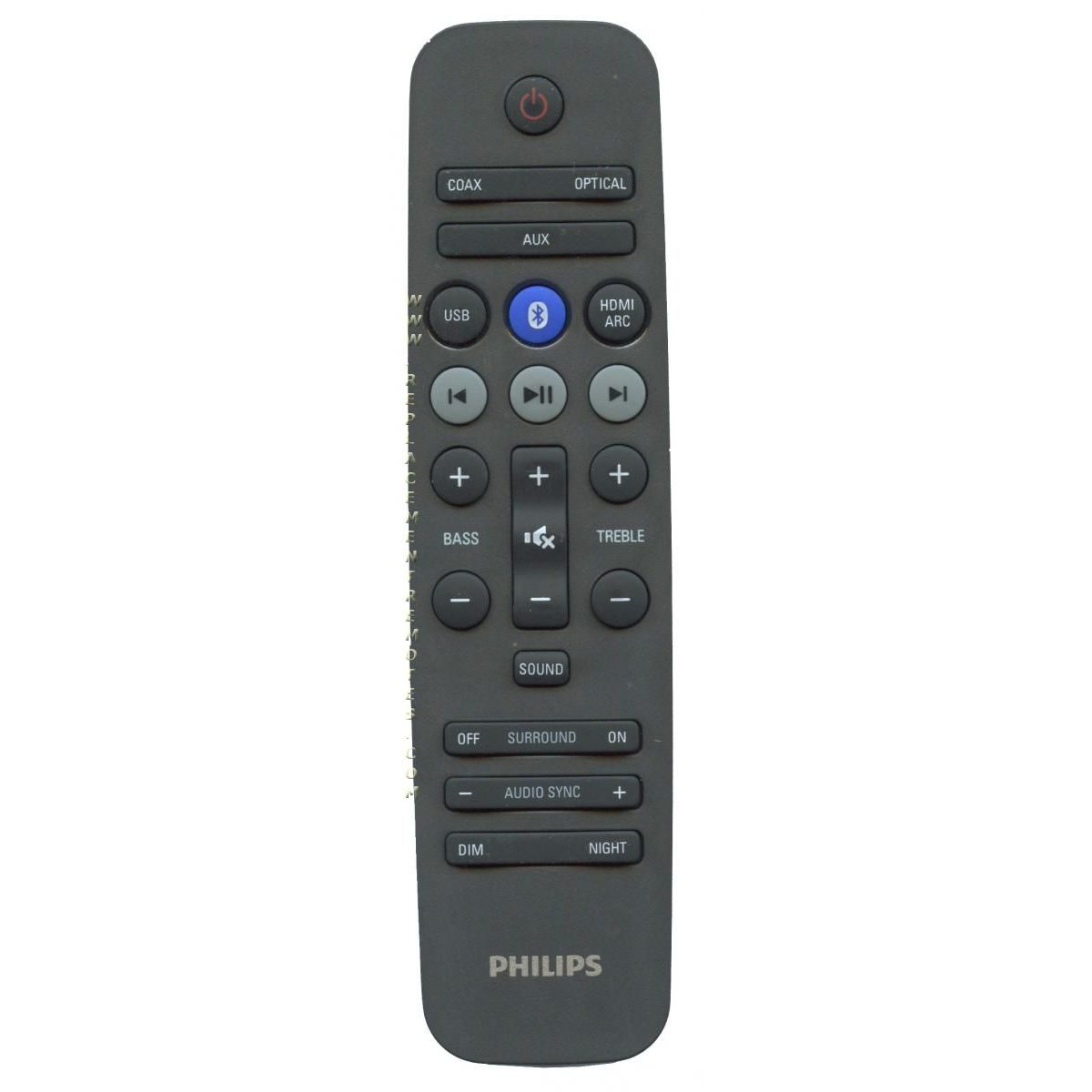 Philips 996580000536 Sound Bar Remote Control