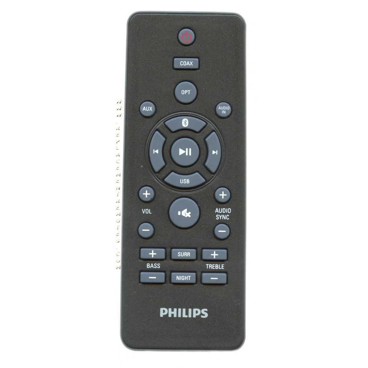 Philips 996580004176 Sound Bar Remote Control