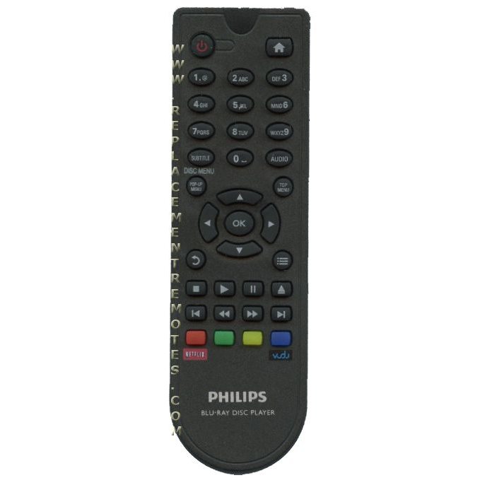 Philips BDP2900 Blu-ray Remote Control