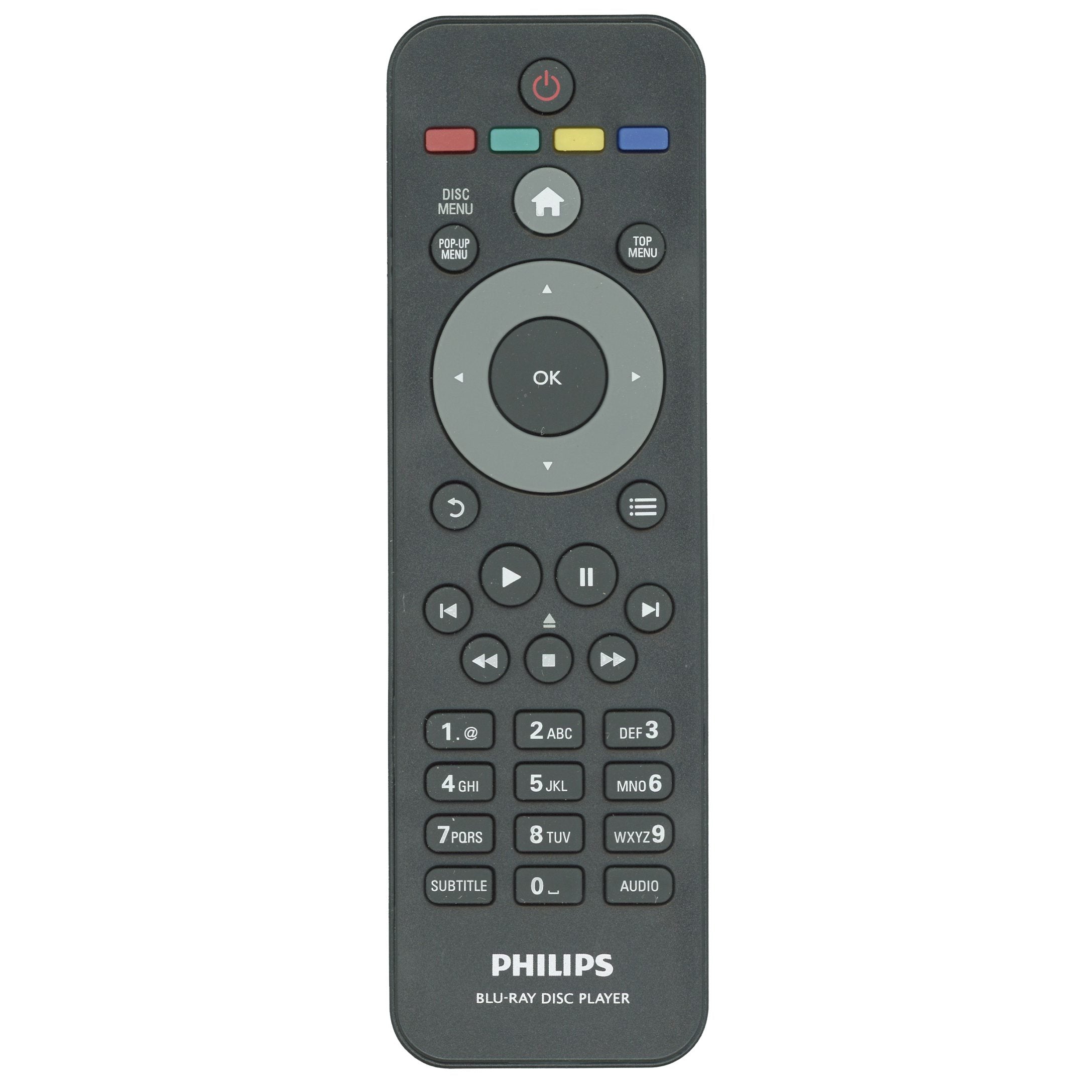 Philips BDP3406 Blu-ray Remote Control