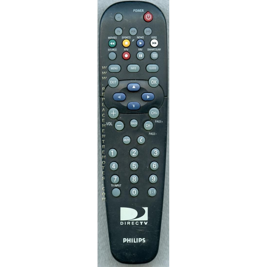 Philips DSX5500 Satellite Remote Control