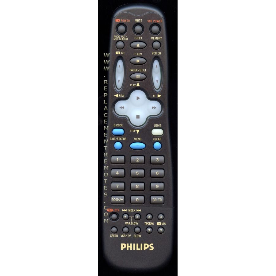 Philips LP10048008A VCR Remote Control