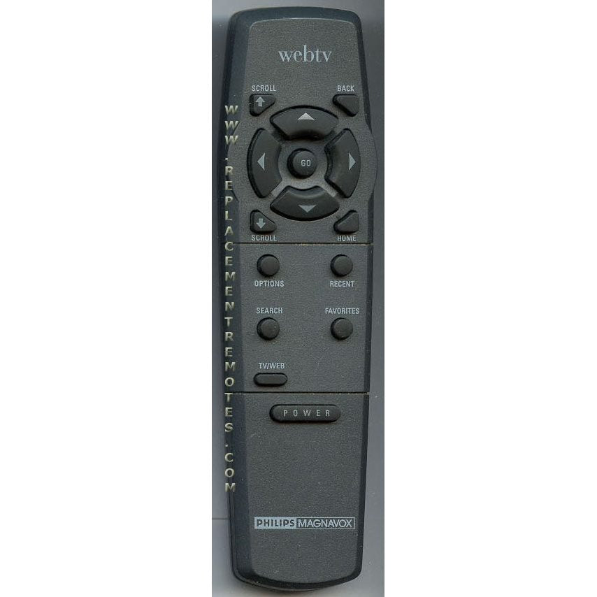 Philips-Magnavox 00T156MTPM01 Cable Remote Control