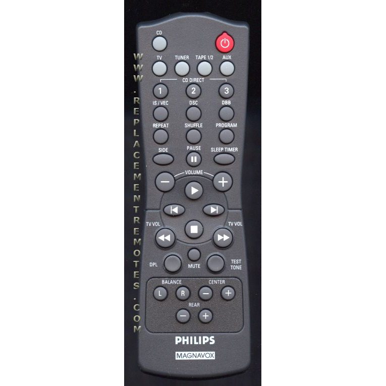 Philips-Magnavox 482221910678 Audio Remote Control