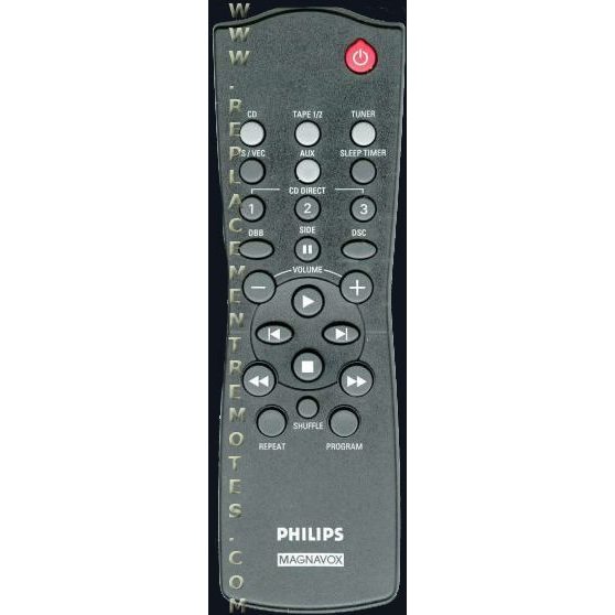 Philips-Magnavox 482221910682 Audio Remote Control