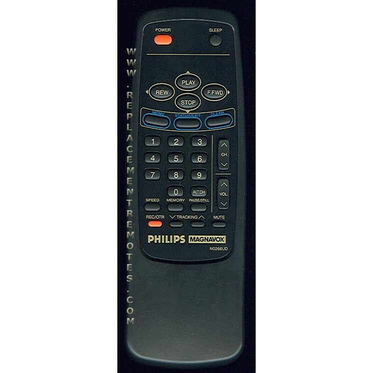 Philips-Magnavox N0266UD VCR Remote Control