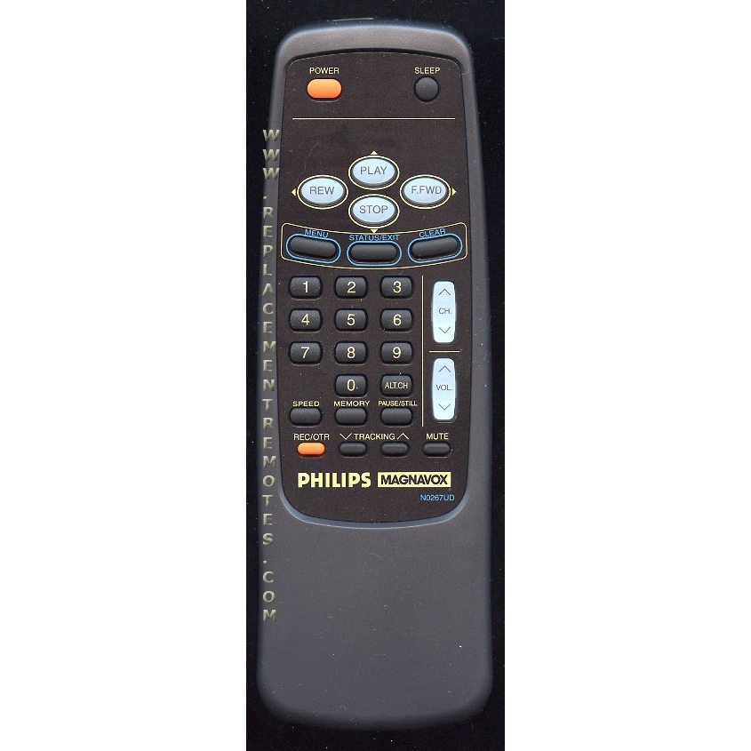 Philips-Magnavox N0267UD VCR Remote Control