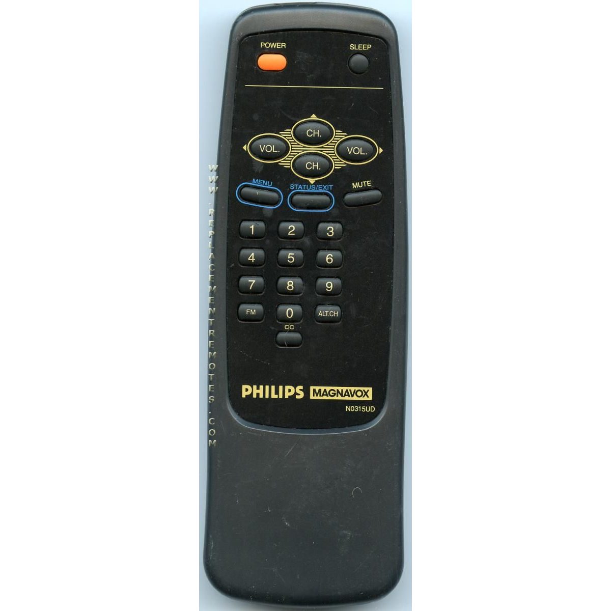 Philips-Magnavox N0315UD TV Remote Control