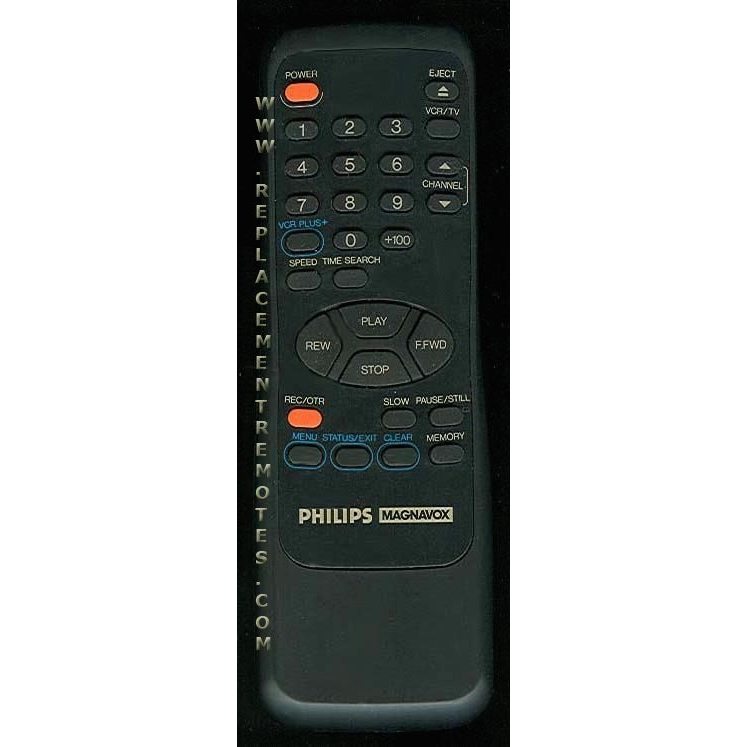 Philips-Magnavox N9281UD VCR Remote Control