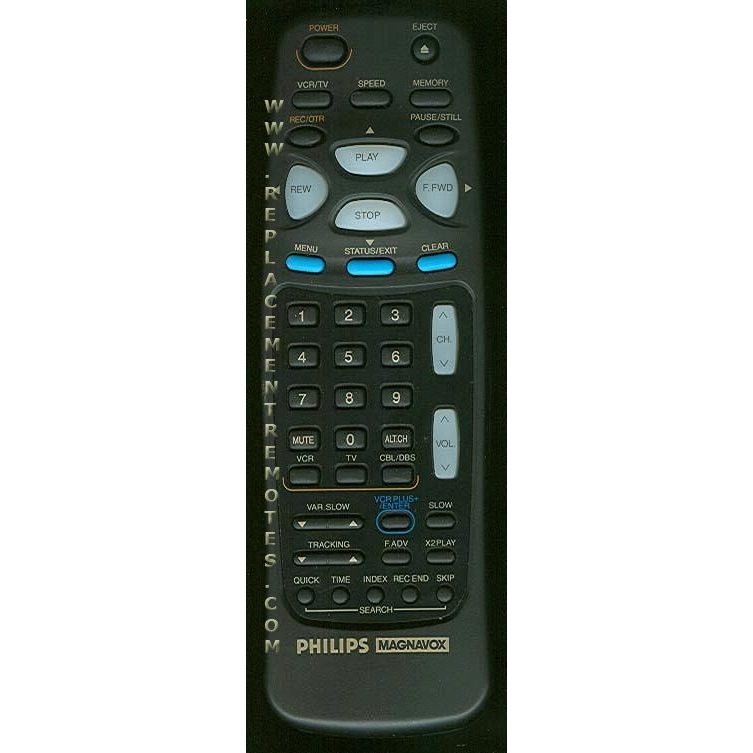 Philips-Magnavox N9320UD VCR Remote Control