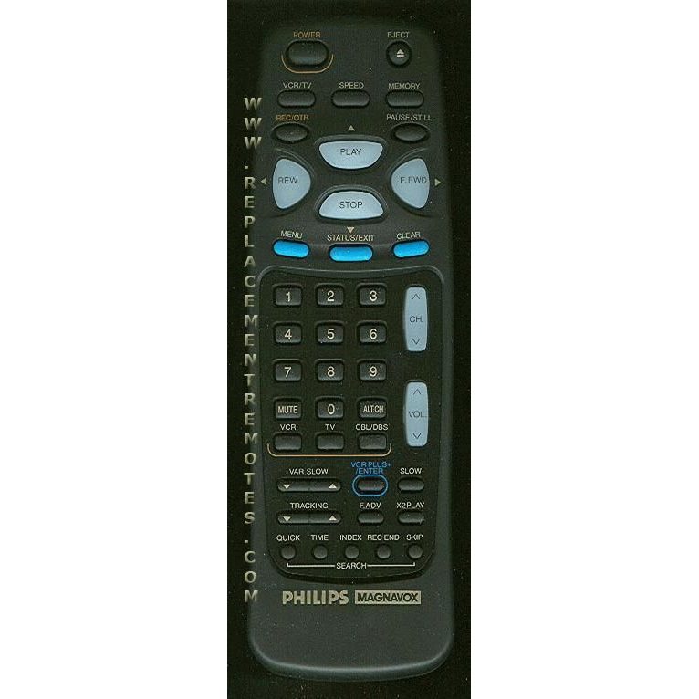 Philips-Magnavox N9321UD VCR Remote Control