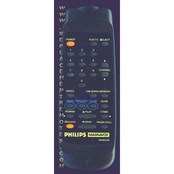 Philips-Magnavox N9484UD VCR Remote Control