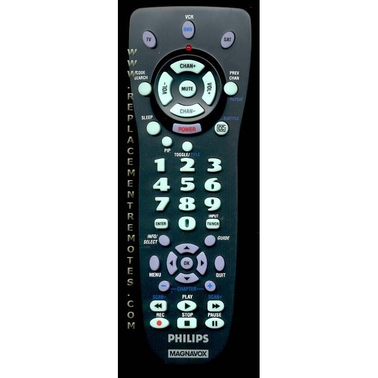 Philips-Magnavox PM335B 3-Device Universal Remote Control