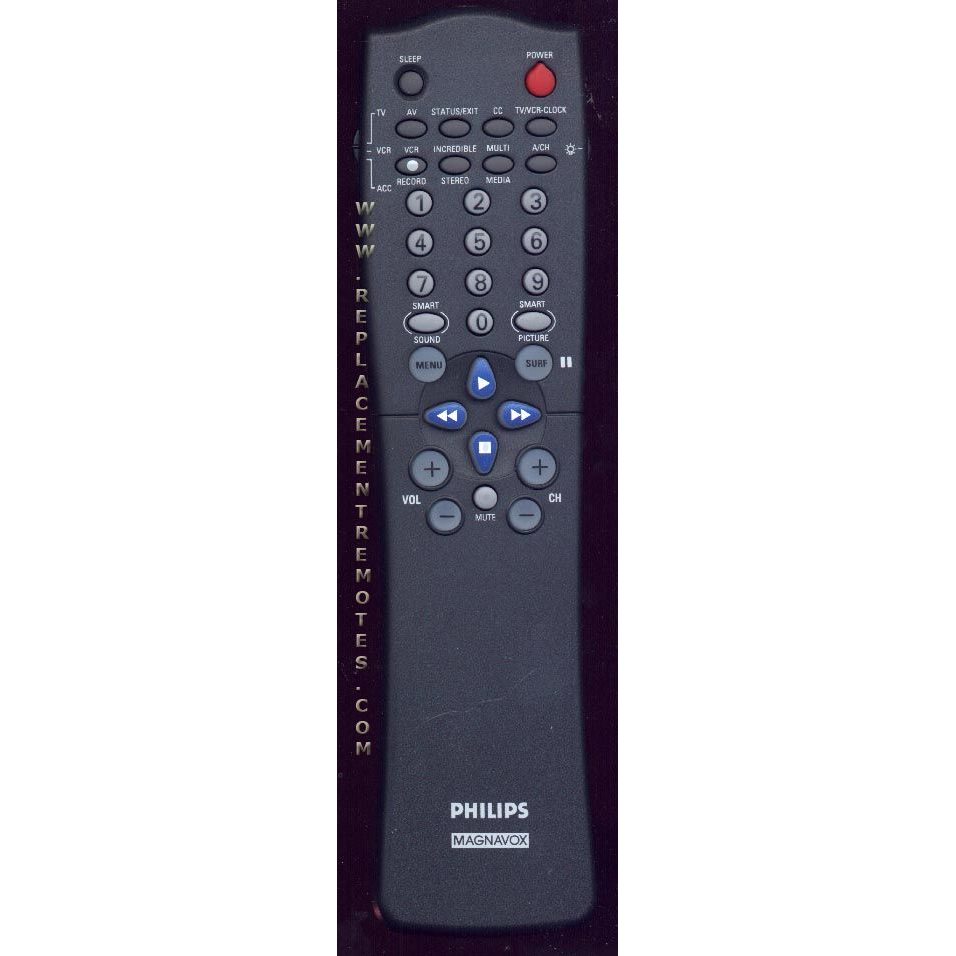 Philips-Magnavox RCU81BX TV Remote Control