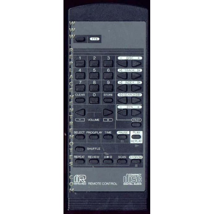 Philips MXRD5501 CD Remote Control