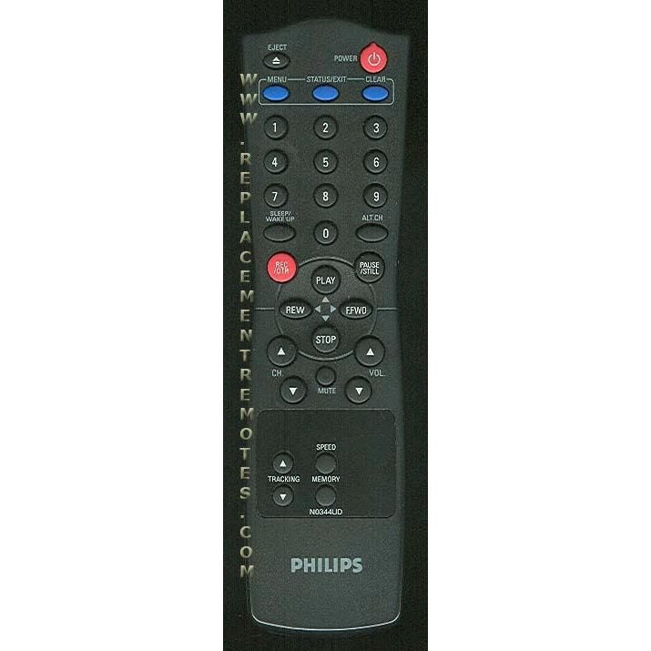 Philips N0344UD TV/VCR Remote Control