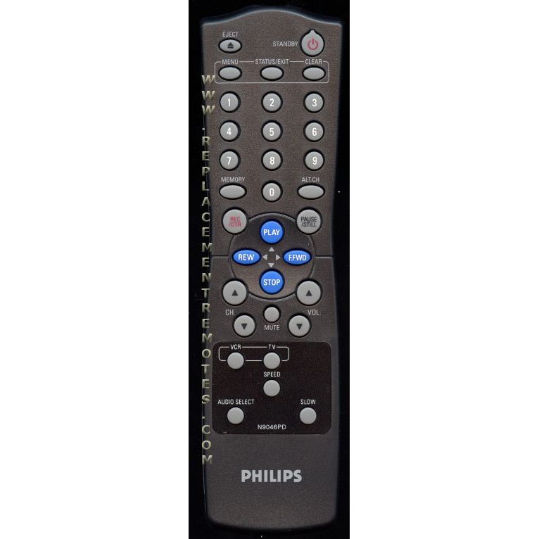 Philips N9046PD TV/VCR Remote Control