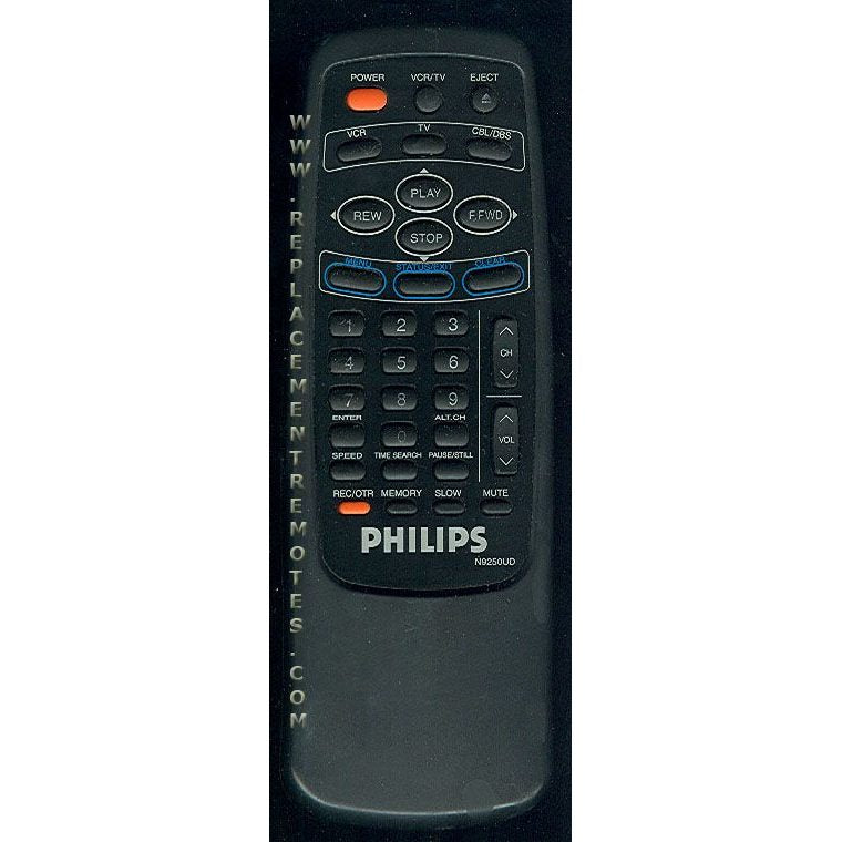 Philips N9250UD TV/VCR Remote Control