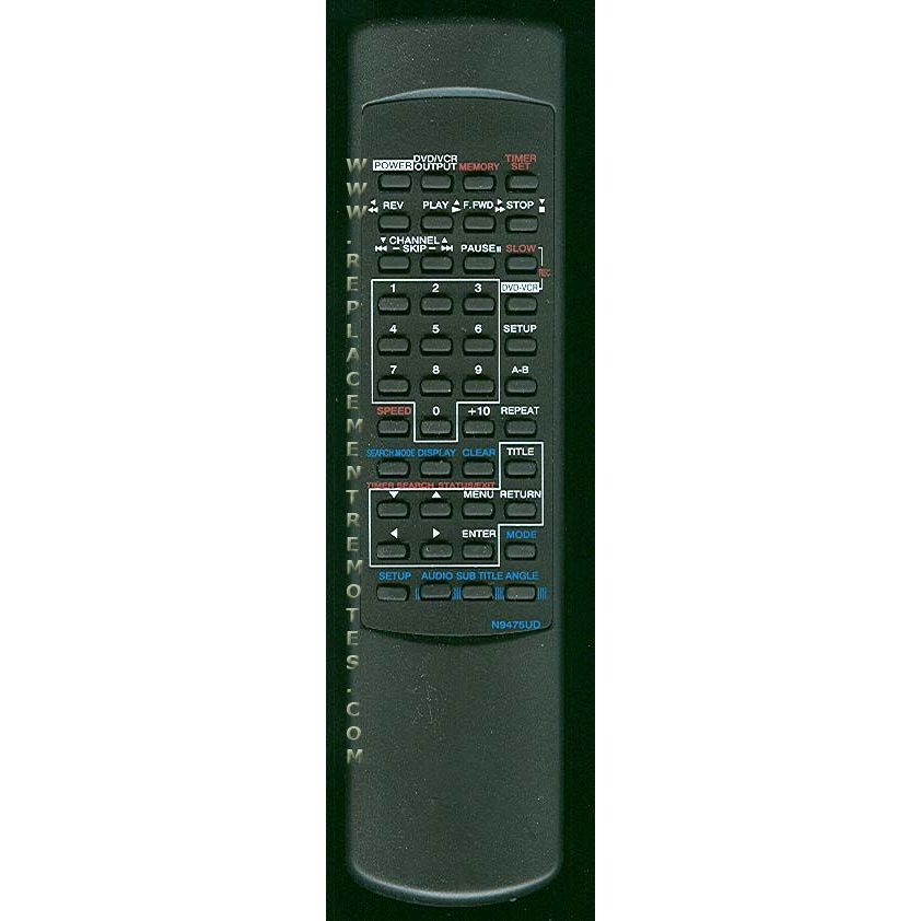 Philips N9475UD DVD/VCR Remote Control