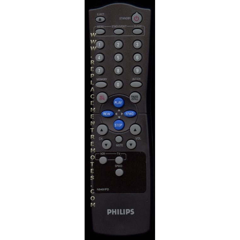 Philips N9491PD TV/VCR Remote Control