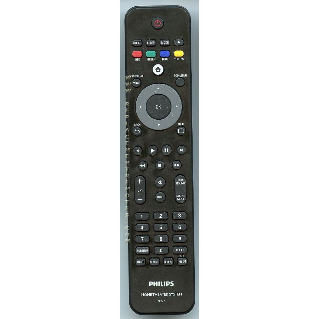 Philips NB5E5 Home Theater Remote Control