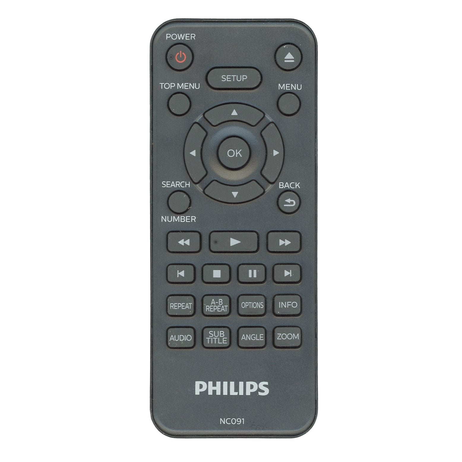 Philips NC091UL DVD Remote Control