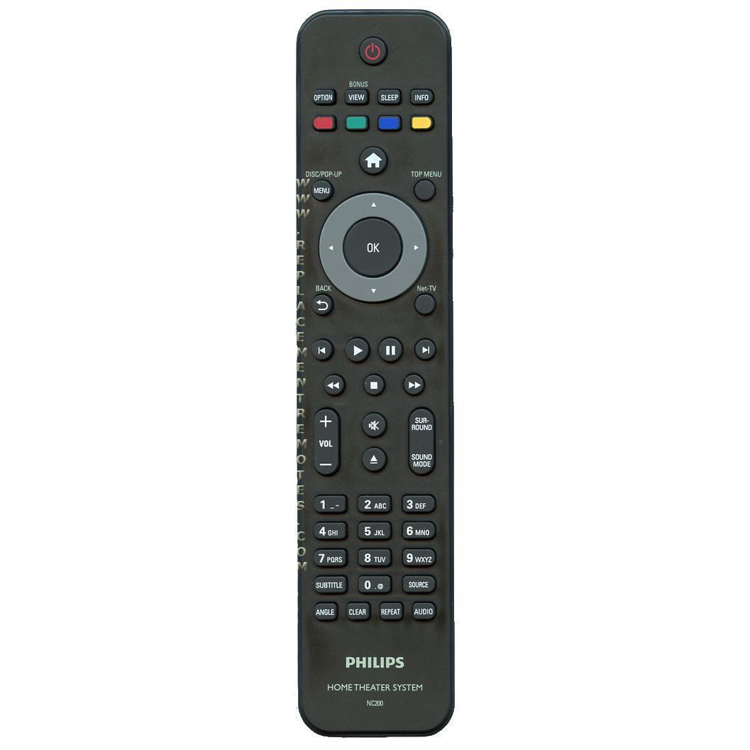 Philips NC200UD Home Theater Remote Control