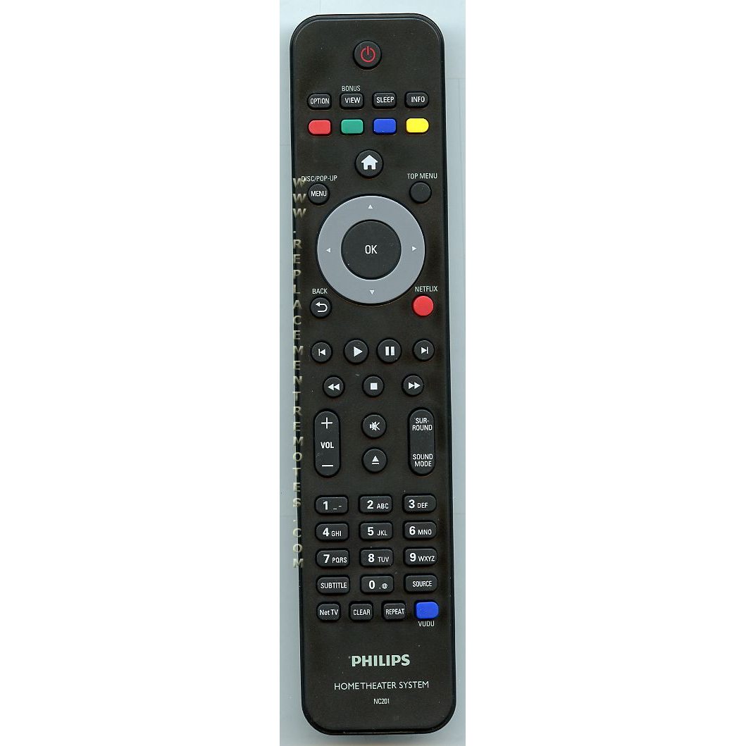 Philips NC201UD Home Theater Remote Control