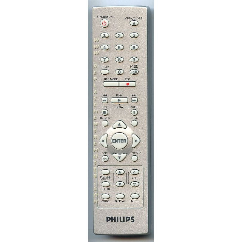 Philips NF402UD TV/VCR/DVD Remote Control