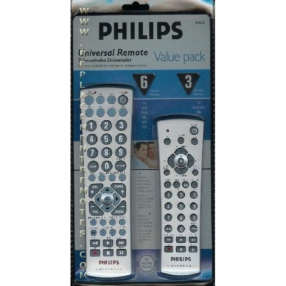 Philips PH63S ValuePack Advanced Universal Remote Control