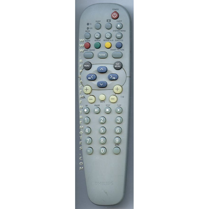 Philips RC19042007/01 TV/DVD Remote Control