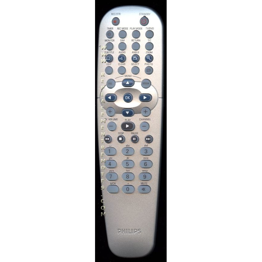 Philips RC19046003/01 DVDR Remote Control