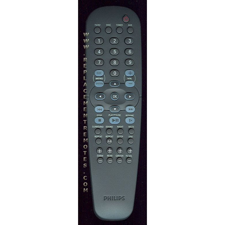 Philips RC19245008/01 DVD Remote Control